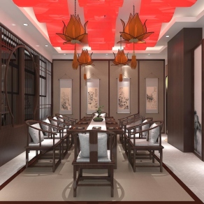 中式剧本杀3D模型下载